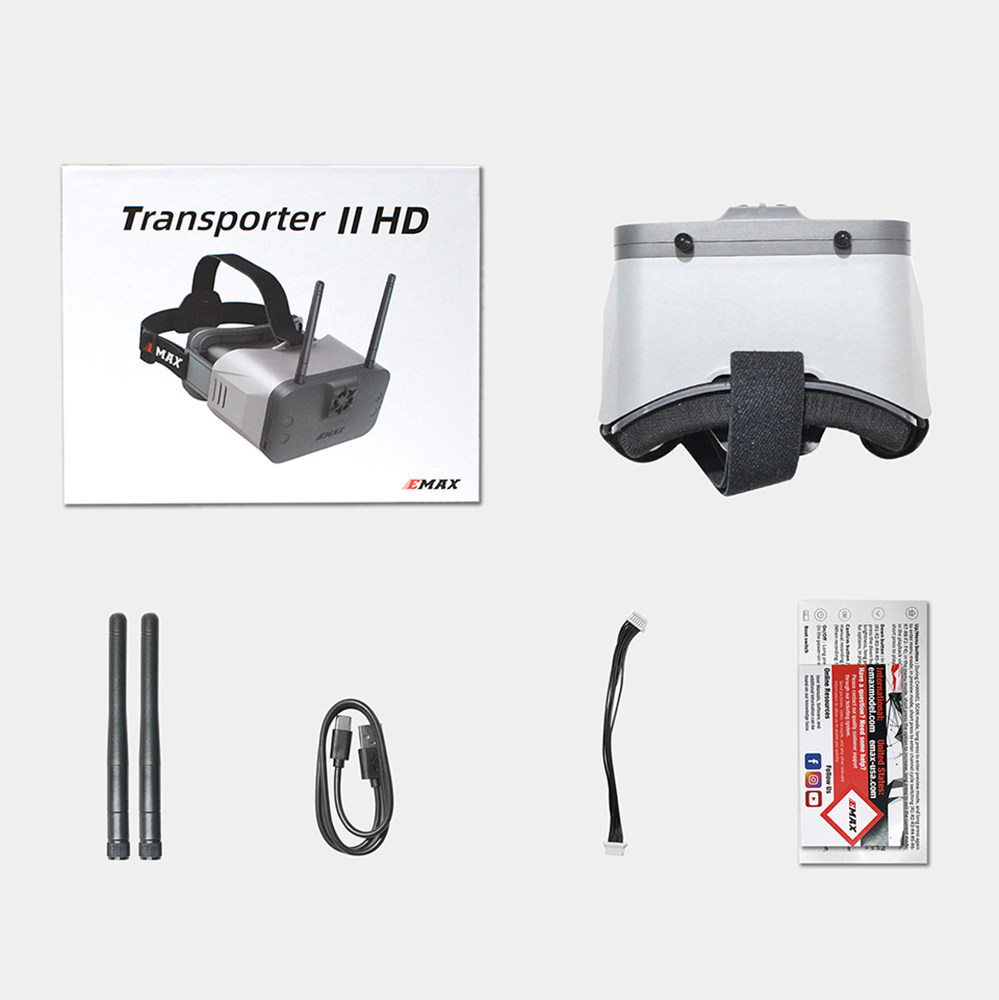 EMAX Transporter II HD Digital - Hdzero Goggles Digital Hd Fpv review and price