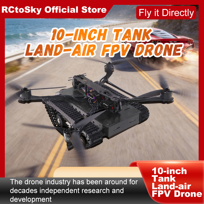 B-CUBE 10-inch Tank Land-air F - Foxeer Reaper Extreme 2.5W Vtx review and price