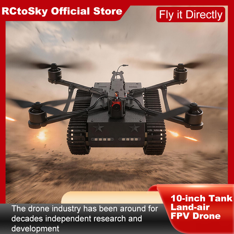 B-CUBE 10-inch Tank Land-air F - Foxeer Reaper Extreme 2.5W Vtx review and price